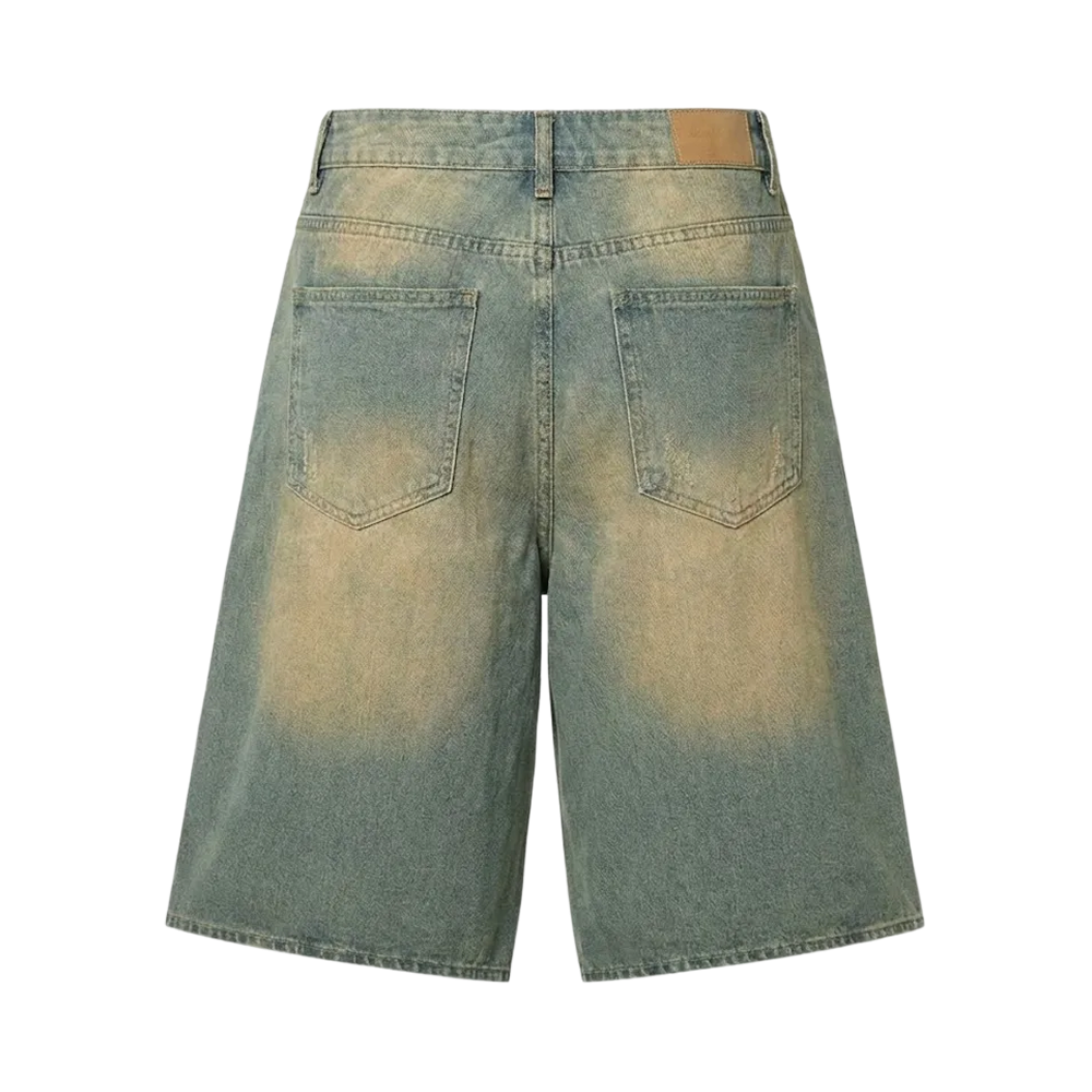 24 Songs Bleached vintage Blue Classic Jorts