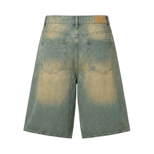 24 Songs Bleached vintage Blue Classic Jorts
