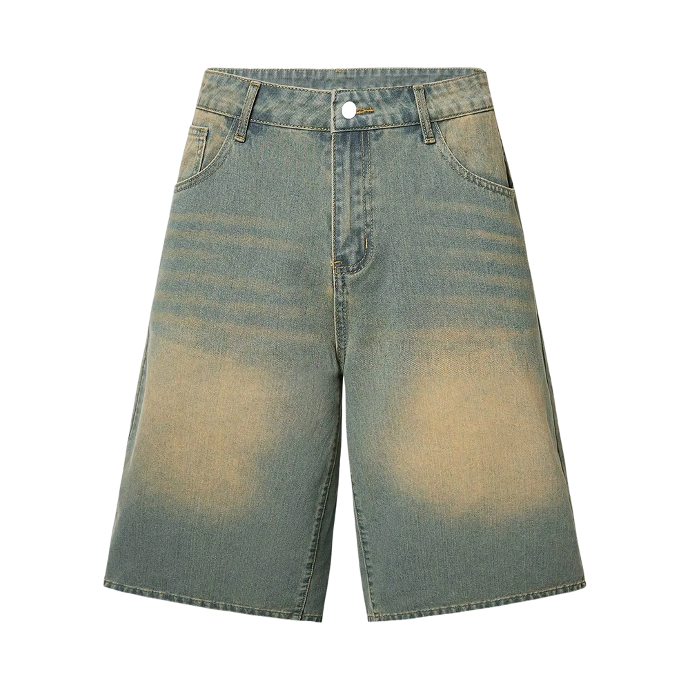24 Songs Bleached vintage Blue Classic Jorts