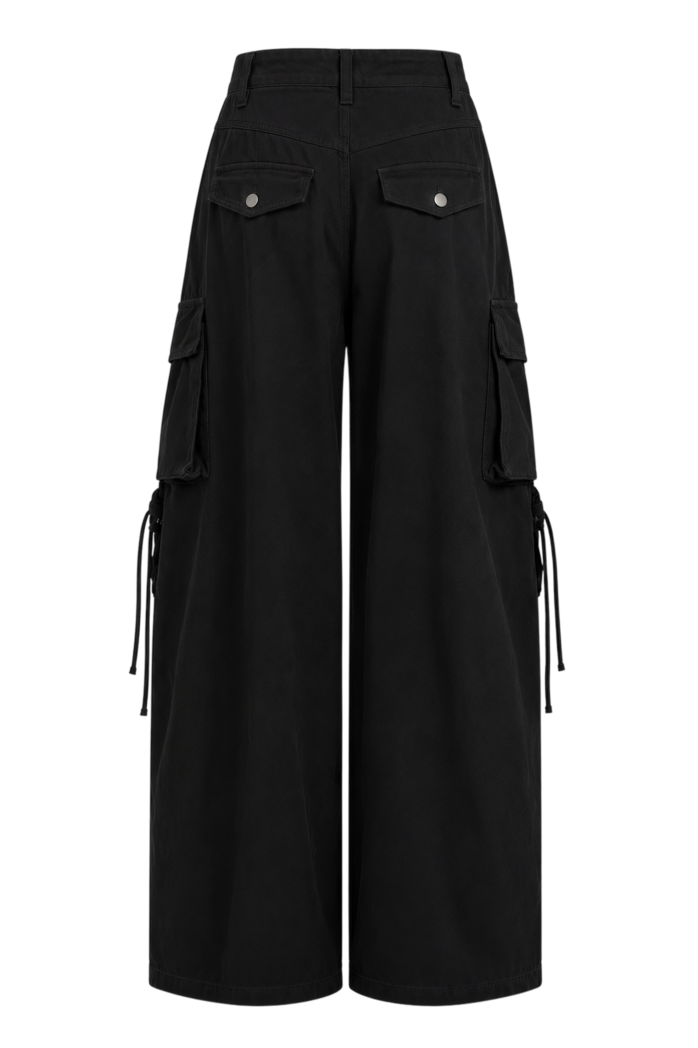 24 Songs Harmony Black Cargo Pants