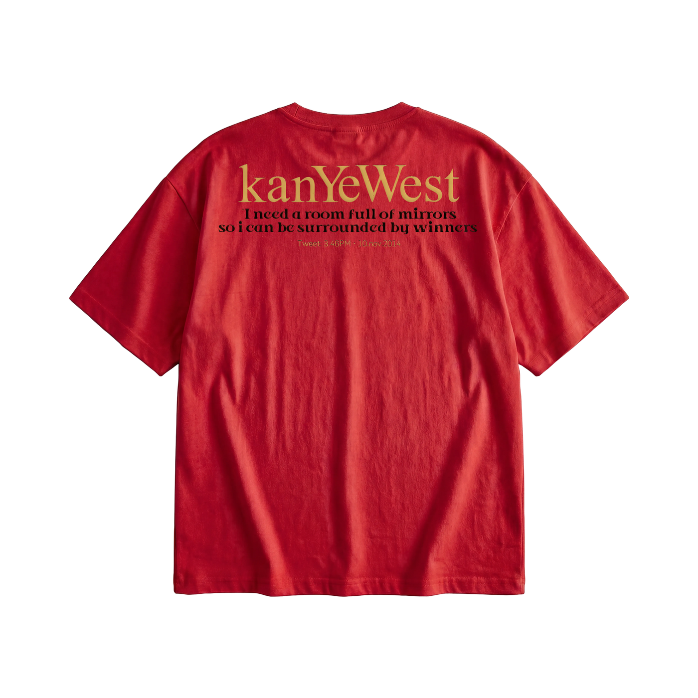 24 Songs KanYEwest Tweet Red T-shirt