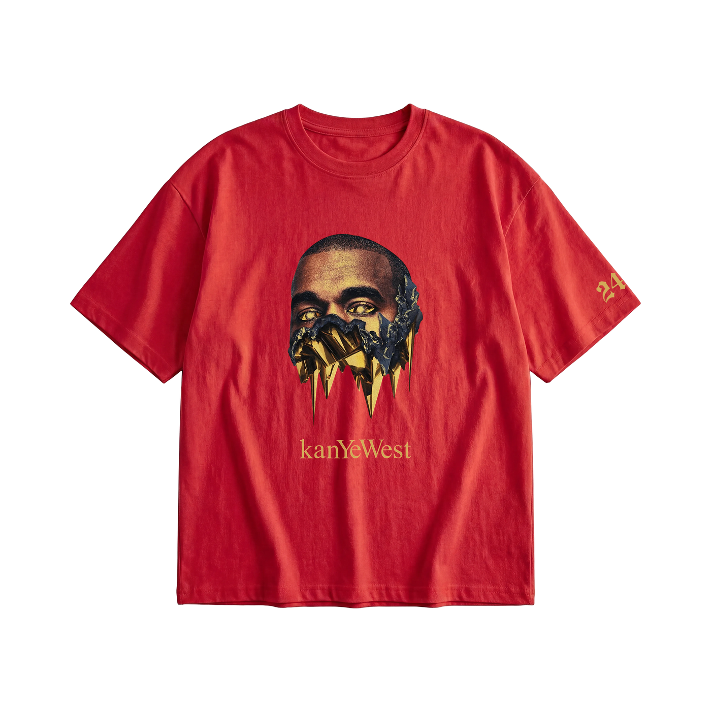 24 Songs KanYEwest Tweet Red T-shirt