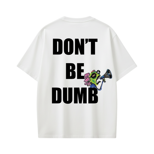 Rocky - Don't Be Dumb (White) T-shirt