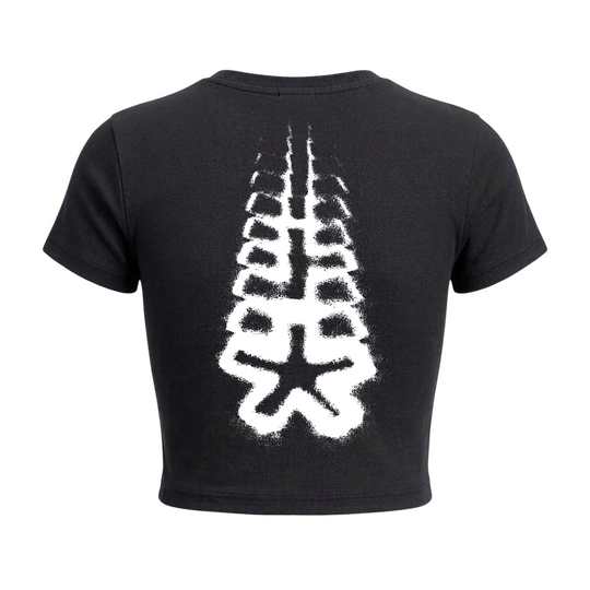Carti - OPM BABI Baby Tee in Black