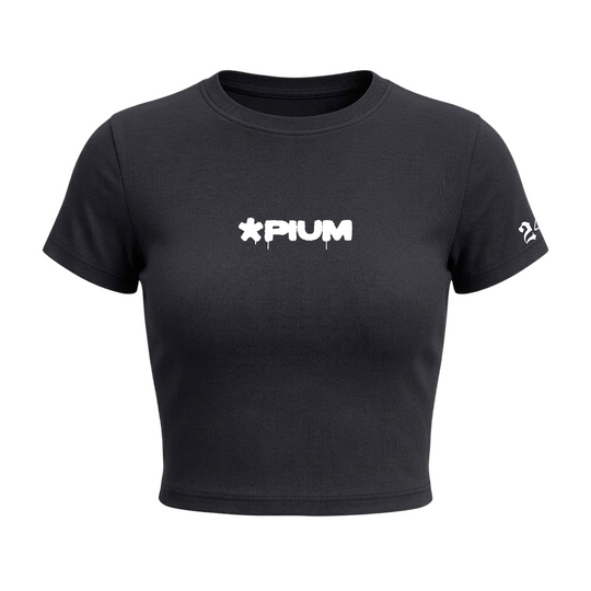 Carti - OPM BABI Baby Tee in Black