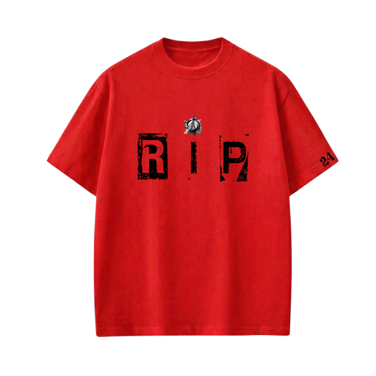 Carti - REST IN PEACE (Red and Black) T-shirt