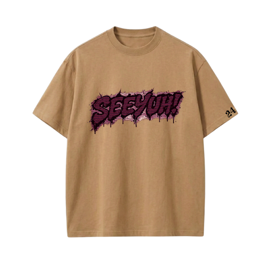 Carti - SEEYUH! (Brown) T-shirt