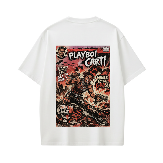 Carti - Vol.1 Comic (White) T-shirt