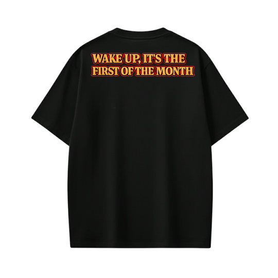 Carti - WAKE UP, FIRST OF THE MONTH (Black) T-shirt