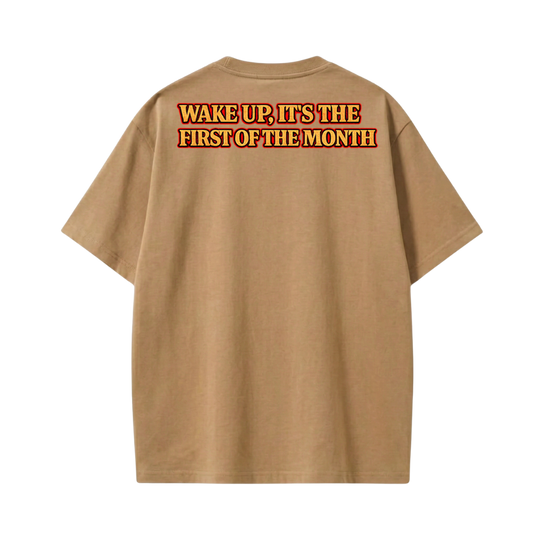 Carti - WAKE UP, FIRST OF THE MONTH (Brown) T-shirt