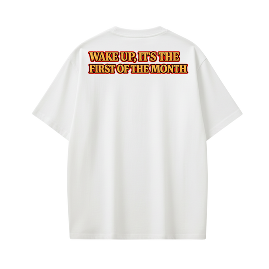 Carti - WAKE UP, FIRST OF THE MONTH (White) T-shirt