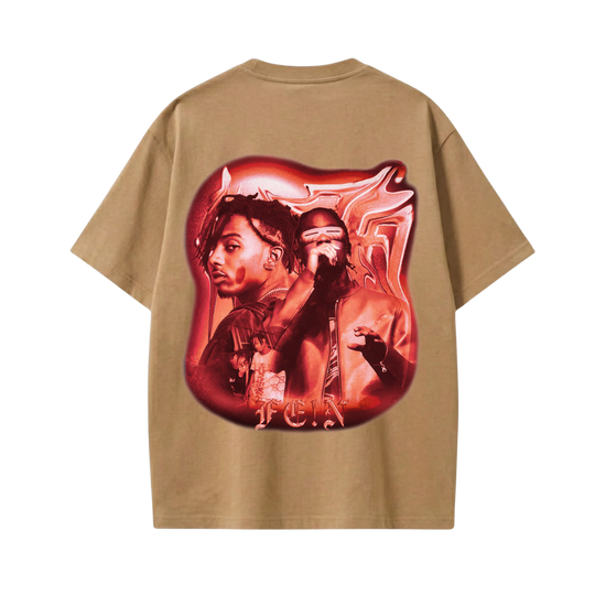 Carti X Travis - Fe!n (Brown) T-shirt