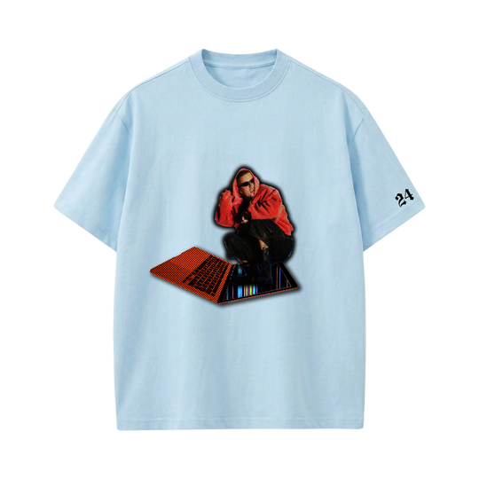 JUSTIN- BIEBERCHELLA T-shirt(LightBlue)