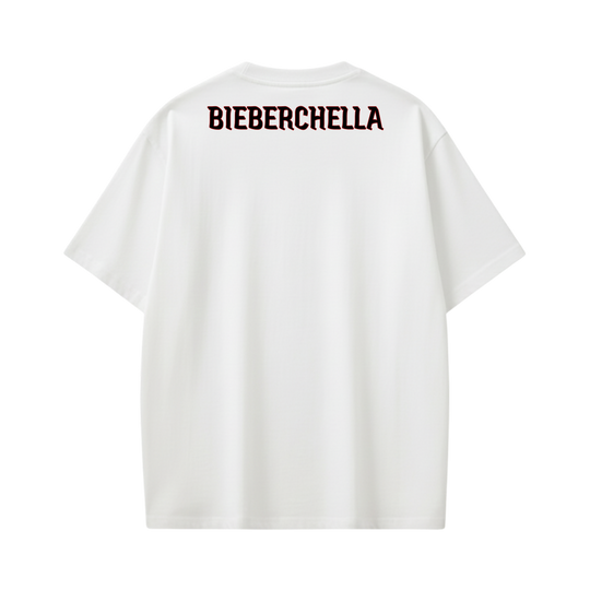 JUSTIN- BIEBERCHELLA T-shirt(White)