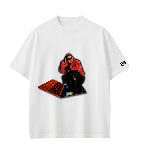JUSTIN- BIEBERCHELLA T-shirt(White)