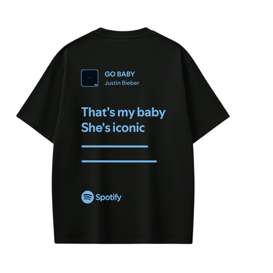 JUSTIN- HaileyXJustin T-shirt(Black)