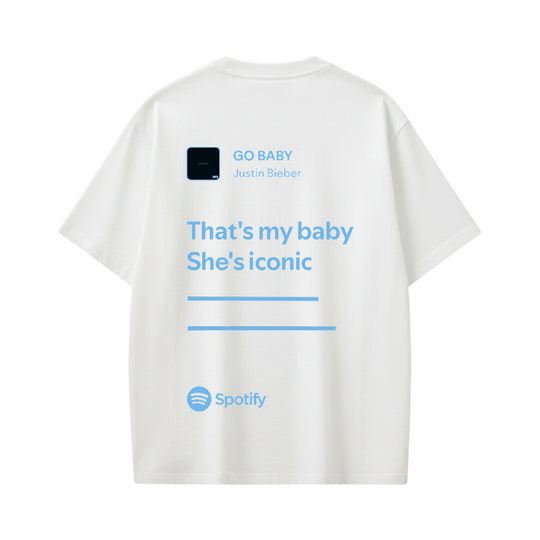 JUSTIN- HaileyXJustin T-shirt(White)