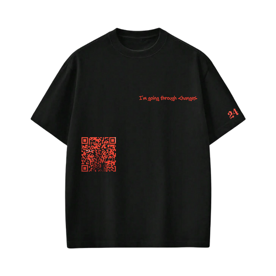 JUSTIN-I'm Going Through Changes T-shirt(Black)