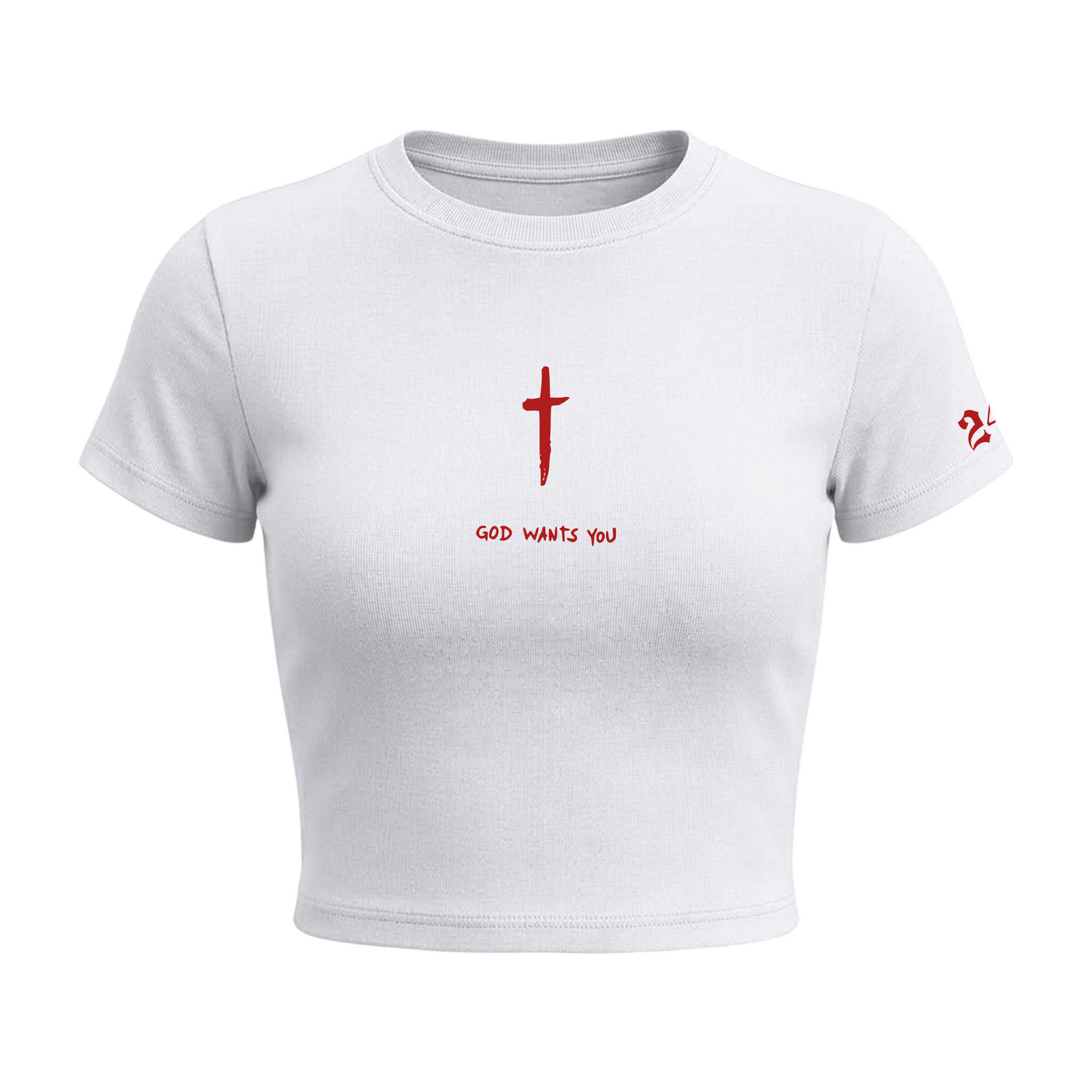 Kanye - Yeezus Baby Tee in White