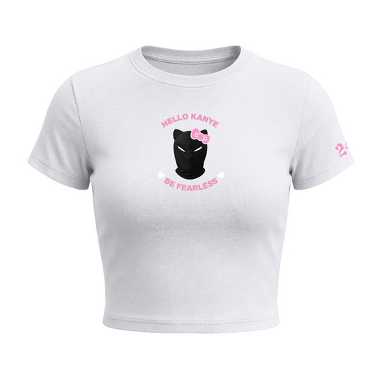 Kanye West - Hello Kanye Baby Tee in White