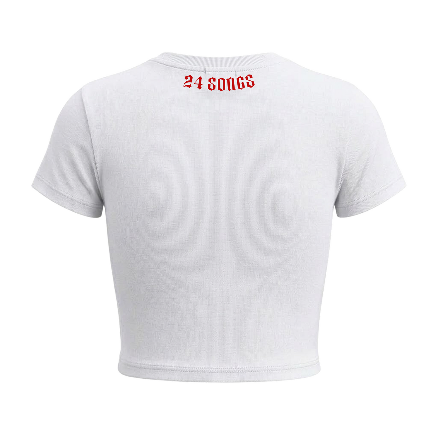 Kanye West - I Made That B_tch Famous Baby Tee in White