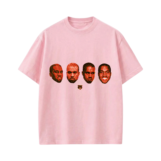 Kanye West I Miss Old Kanye Tshirt (Pink)
