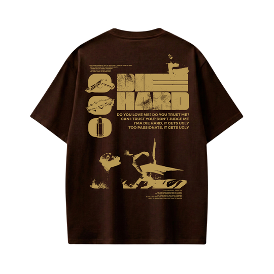 Kendrick - Die Hard (Brown) T-shirt
