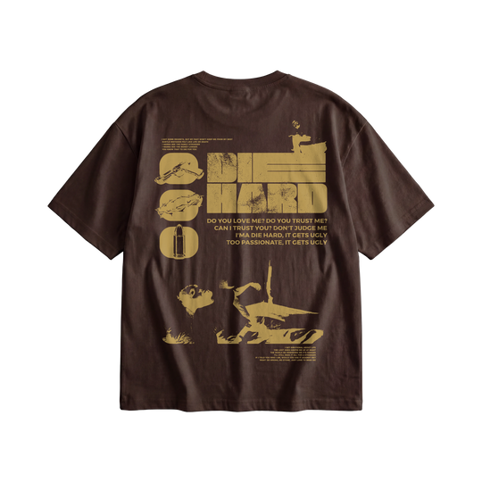 Kendrick - Die Hard (Brown) T-shirt