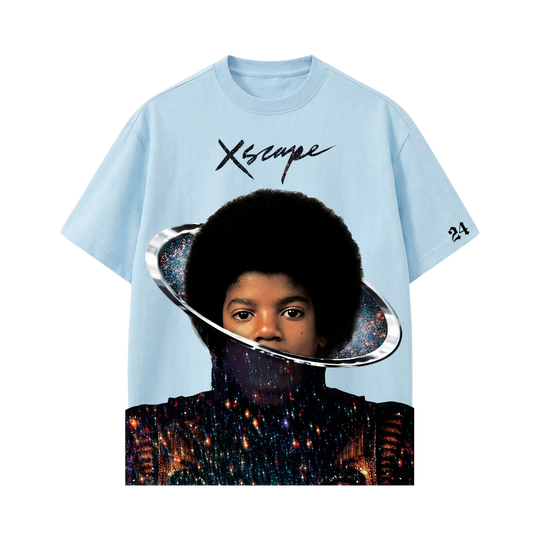MJ- Lets escape To Chicago T-shirt(Light Blue)