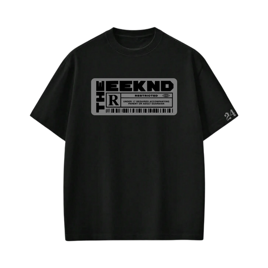 Weeknd - Black Tape (Black) T-shirt