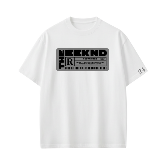 Weeknd - Black Tape (White) T-shirt