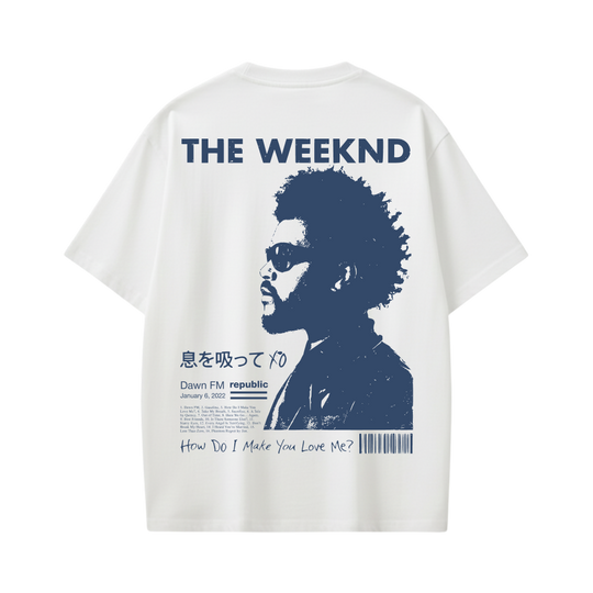 Weeknd - Dawn FM (White) T-shirt