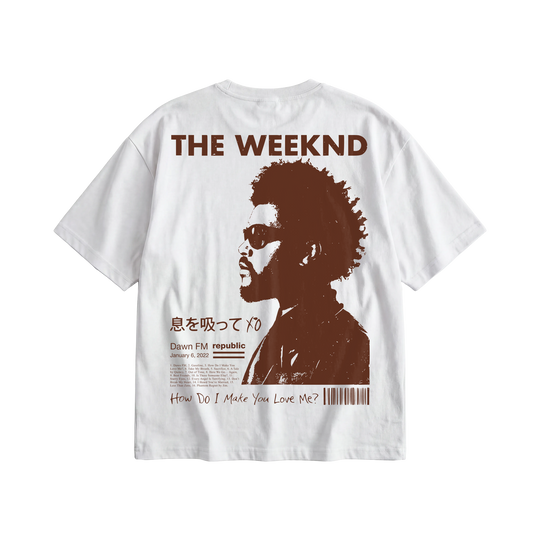 Weeknd - Dawn FM (White) T-shirt