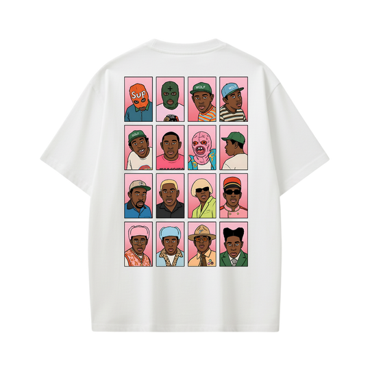 Tyler - Cherry Bomb (White) T-shirt