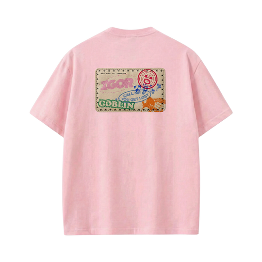 Tyler - Travel Licence (Pink) T-shirt