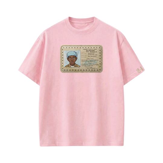 Tyler - Travel Licence (Pink) T-shirt