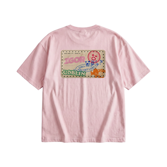 Tyler - Travel Licence (Pink) T-shirt