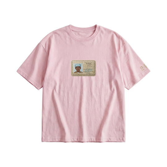 Tyler - Travel Licence (Pink) T-shirt