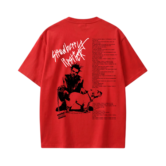 Blud - Strawberry Spikes (Red) T-shirt