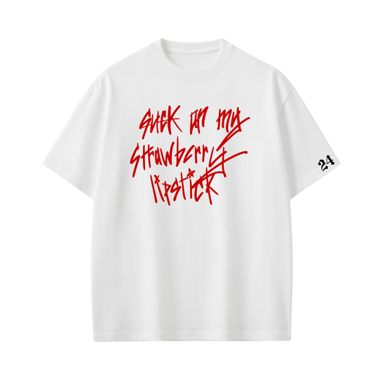 Blud - Strawberry Spikes (White) T-shirt