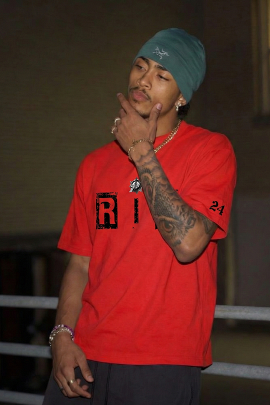 Carti - REST IN PEACE (Red and Black) T-shirt