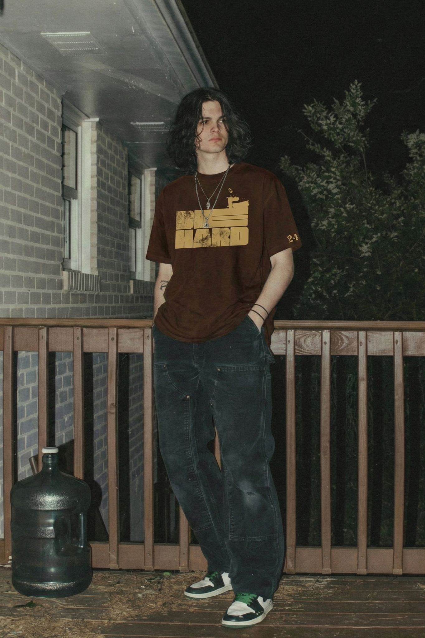 Kendrick - Die Hard (Brown) T-shirt