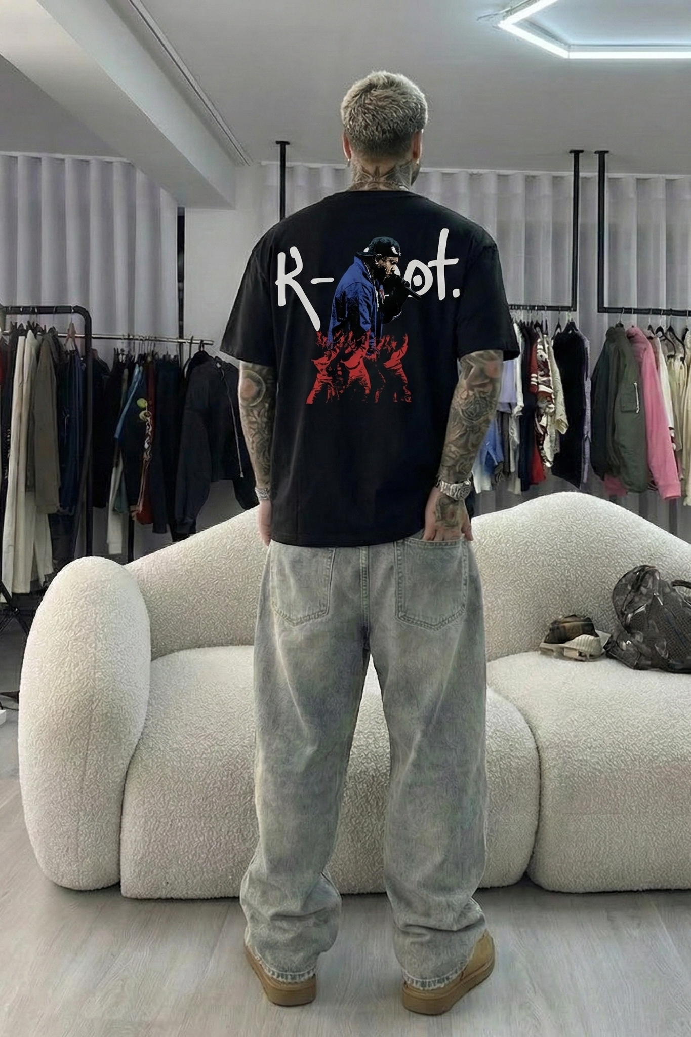Kendrick - 4 letters (Black) T-shirt