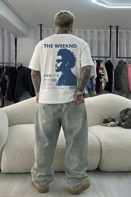 Weeknd - Dawn FM (White) T-shirt